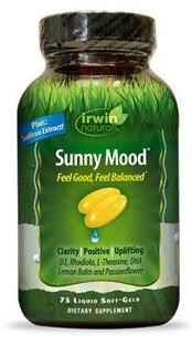 Irwin Naturals Sunny Mood Soft Gel Capsules 75ST