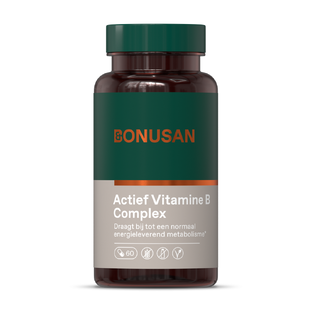 Bonusan Actief Vitamine B Complex Capsules 60CP Bonusan Actief Vitamine B Complex Capsules 60CP