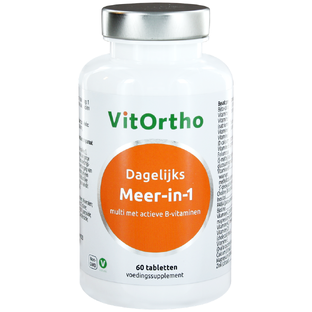 VitOrtho Meer In 1 Dagelijks Tabletten 60TB VitOrtho Meer In 1 Dagelijks Tabletten 60TB