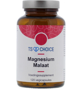 TS Choice Magnesium Malaat Capsules 120CP TS Choice Magnesium Malaat Capsules 120CP