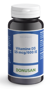 Bonusan Vitamine D3 15mcg/600 IE Capsules 300CP