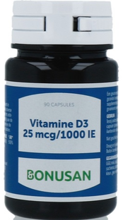 Bonusan Vitamine D3 25mcg/1000 IE Capsules 90CP