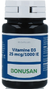 Bonusan Vitamine D3 25mcg/1000 IE Capsules 90CP