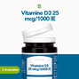 Bonusan Vitamine D3 25mcg/1000 IE Capsules 90CPingrediënt