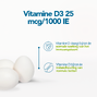 Bonusan Vitamine D3 25mcg/1000 IE Capsules 90CPbewezen gezondheids claims