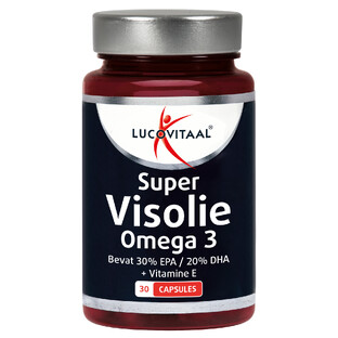 Lucovitaal Super Visolie Omega 3 Capsules 30ST Lucovitaal Super Visolie Omega 3 Capsules 30ST