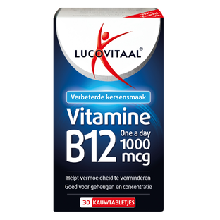 Lucovitaal Vitamine B12 1000mcg Kauwtabletten 30TB
