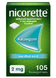 Nicorette Suikervrij Kauwgom Menthol Mint 2mg 105ST 