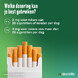 Nicorette Suikervrij Kauwgom 2 mg Menthol Mint 30ST Nicorette Kauwgom 2mg Menthol Mint sfeerfoto