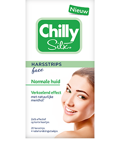 Chilly Silx Harsstrips Gezicht Normale Huid 20ST Chilly Silx Harsstrips Gezicht Normale Huid 20ST