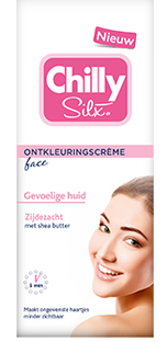 Chilly Silx Ontkleuringscreme Gezicht Gevoelige Huid 75ML Chilly Silx Ontkleuringscreme Gezicht Gevoelige Huid 75ML