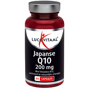 Lucovitaal Japanse Q10 200mg Capsules 60CP  Lucovitaal Japanse Q10 200mg Capsules 60CP