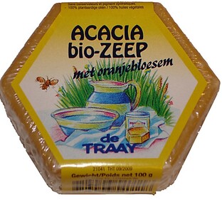De Traay Zeep Acacia met oranjebloesem 100GR De Traay Zeep Acacia met oranjebloesem 100GR