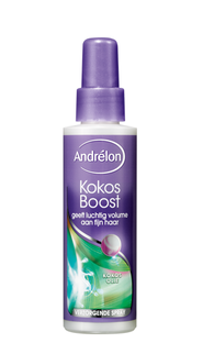 Andrelon Volumespray Kokos Boost 125ML  Andrelon Volumespray Kokos Boost 125ML