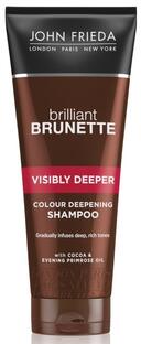 John Frieda Brilliant Brunette Shampoo Visibly Deeper 250ML