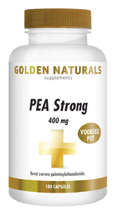 Golden Naturals PEA Strong 400mg Capsules 180CP Golden Naturals PEA Strong 400mg Capsules 180CP