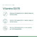 Bonusan Vitamine D3 75 Softgels 120CP 100422
