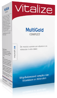 Vitalize Multigold Compleet Tabletten 60TB Vitalize Multigold Compleet Tabletten 60TB