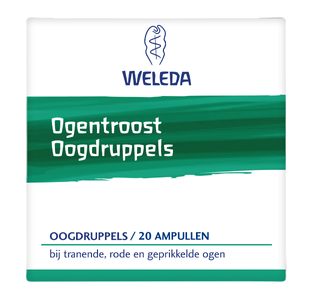 Weleda Ogentroost Oogdruppels Ampullen 20ST  Weleda Ogentroost Oogdruppels Ampullen 20ST