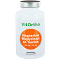 VitOrtho Magnesium Bisglycinaat en Taurine 100mg Tabletten 100TB VitOrtho Magnesium Bisglycinaat en Taurine 100mg Tabletten 100TB