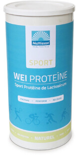 Mattisson HealthStyle Sport Wei Proteïne Naturel 450GR Mattisson HealthStyle Sport Wei Proteïne Naturel 450GR