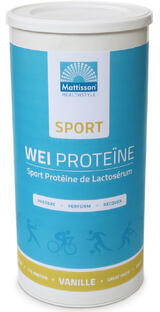 Mattisson HealthStyle Sport Wei Proteïne Poeder Vanille 450GR