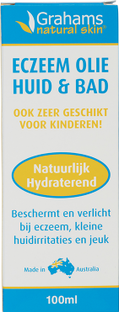 Grahams Eczeem Olie Huid & Bad 100ML Grahams Eczeem Olie Huid & Bad 100ML