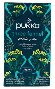 Pukka Three Fennel Thee 20ZK 