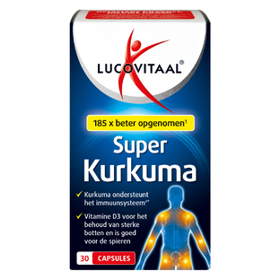 Lucovitaal Super Kurkuma Capsules 30CP Lucovitaal Super Kurkuma Capsules 30CP