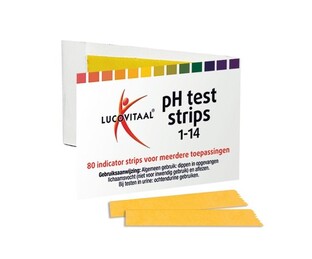 Lucovitaal Zuur Base PH Strips 1ST Lucovitaal Zuur Base PH Strips 1ST
