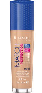 Rimmel London Foundation Match Perfection 300 Sand 30ML