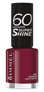 Rimmel London Nagellak 60 Seconds 340 Berries And Cream 8ML Rimmel London Nagellak 60 Seconds 340 Berries And Cream 8ML
