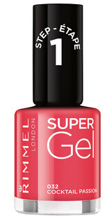 De Online Drogist Rimmel London Nagellak Super Gel 032 Cocktail Passion 12ML aanbieding