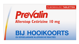 Prevalin 10mg Cetirizine Tabletten 7TB