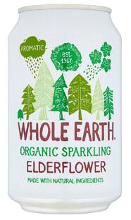 Whole Earth Elderflower 330ML