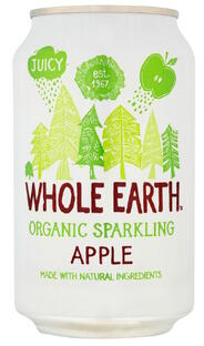 Whole Earth Sparkling Apple 330ML