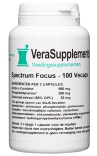 VeraSupplements Spectrum Focus Tabletten 100TB VeraSupplements Spectrum Focus Tabletten 100TB