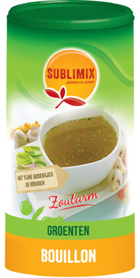 Sublimix Glutenvrije Groentenbouillon Zoutarm 260GR Sublimix Glutenvrije Groentenbouillon Zoutarm 260GR