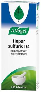 A.Vogel Hepar Sulfuris D4 Tabletten 200TB