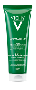 Vichy Normaderm 3-in-1 Cleanser Scrub Mask 125ML Vichy Normaderm 3-in-1 Cleanser Scrub Mask 125ML