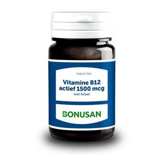 Bonusan Vitamine B12 Actief 1500 Mcg Tabletten 180TB