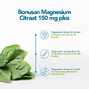 Bonusan Magnesiumcitraat 150mg Plus Tabletten 120TBgezondheidsclaims
