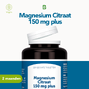 Bonusan Magnesiumcitraat 150mg Plus Tabletten 120TBingredient