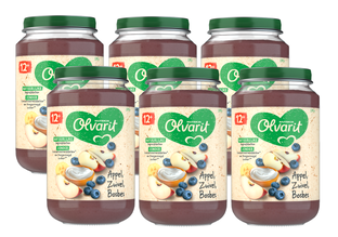 Olvarit 12m+ Appel Zuivel Bosbes 200GR Olvarit 12m+ Appel Zuivel Bosbes 200GR