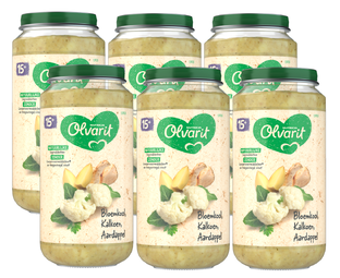 Olvarit 15m+ Bloemkool Kalkoen Aardappel 250GR Olvarit 15m+ Bloemkool Kalkoen Aardappel 250GR