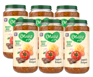 Olvarit 15m+ Spaghetti Bolognese 250GR Olvarit 15m+ Spaghetti Bolognese 250GR