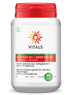 Vitals Elke Dag 50+ Capsules 60CP Vitals Elke Dag 50+ Capsules 60CP