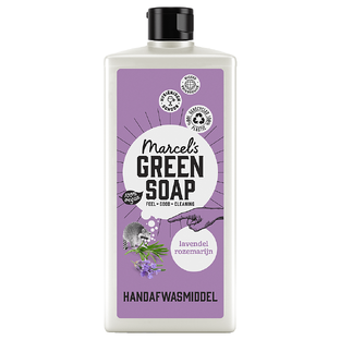 De Online Drogist Marcels Green Soap Afwasmiddel Lavendel & Rozemarijn 500ML aanbieding