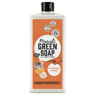 Marcels Green Soap Afwasmiddel Sinaasappel & Jasmijn 500ML Marcels Green Soap Afwasmiddel Sinaasappel & Jasmijn 500ML