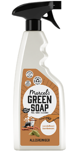De Online Drogist Marcels Green Soap Allesreiniger Spray Sandelhout & Kardemom 500ML aanbieding